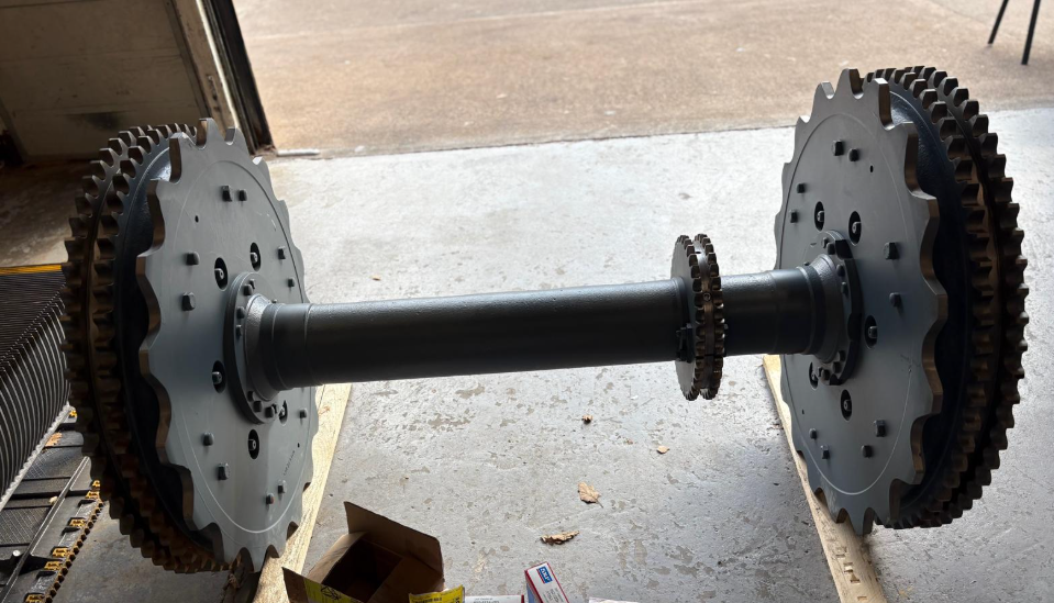 Schindler head shaft 
(dual drive)