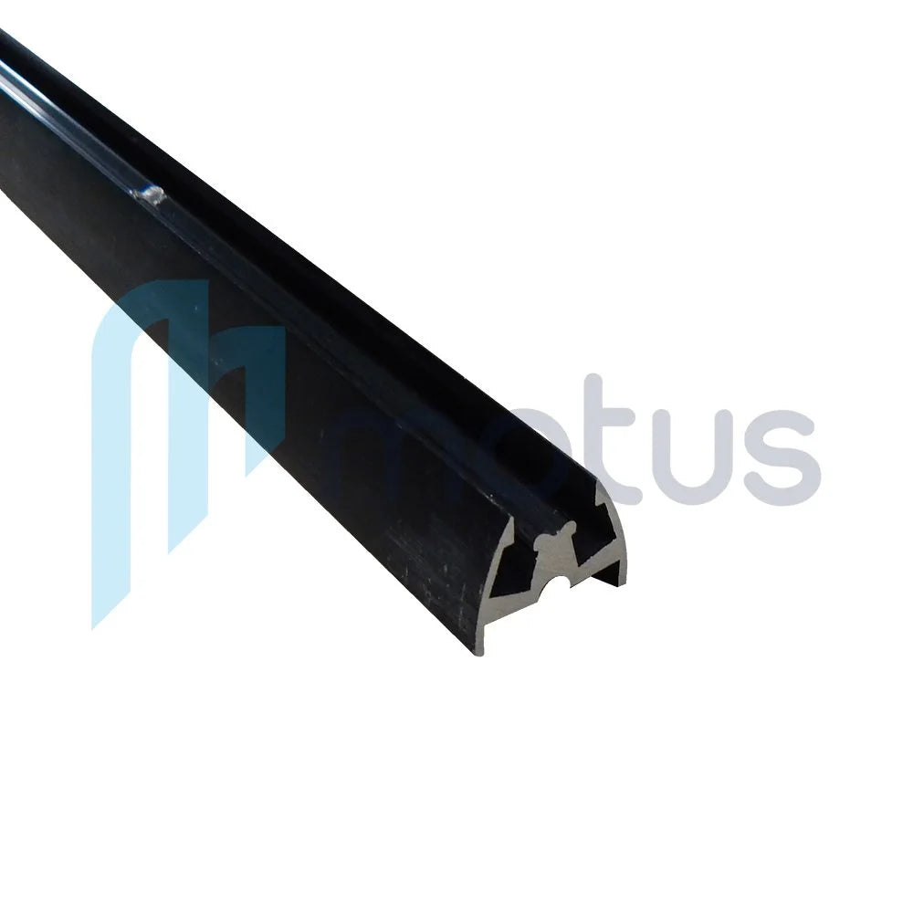 Auminium Double Brush Guard Holder & Brush Straight 2 Metre
