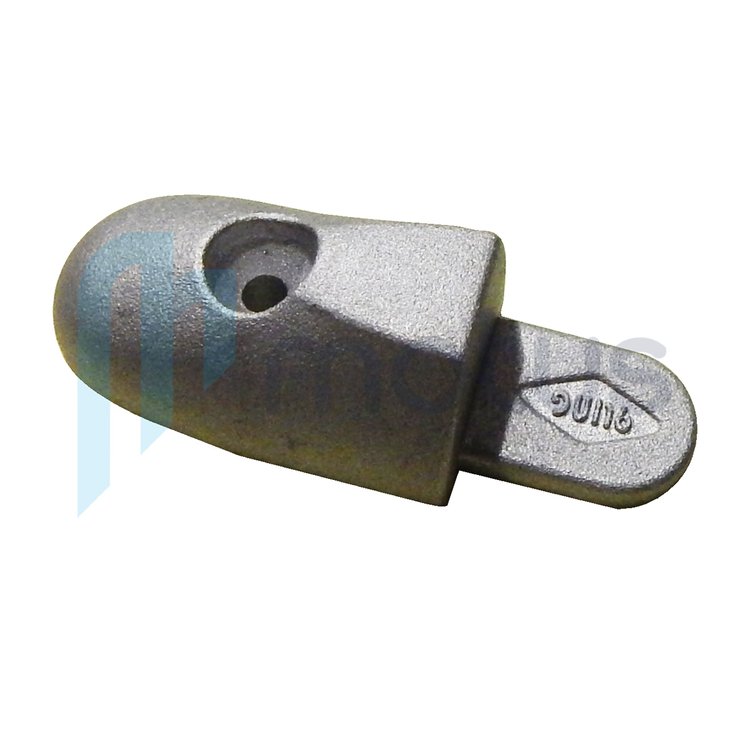 Ali End Caps Silver
