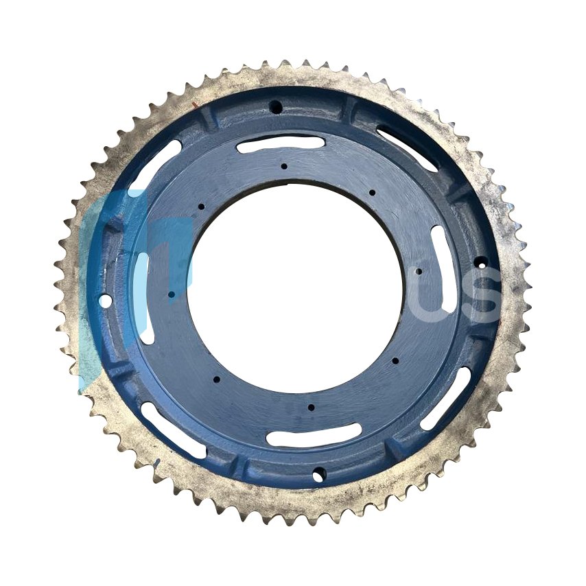 Otis Main Sprocket 195JW Outer Diameter: about 702mm Thickness:53mm total 68 Teeth Double Row