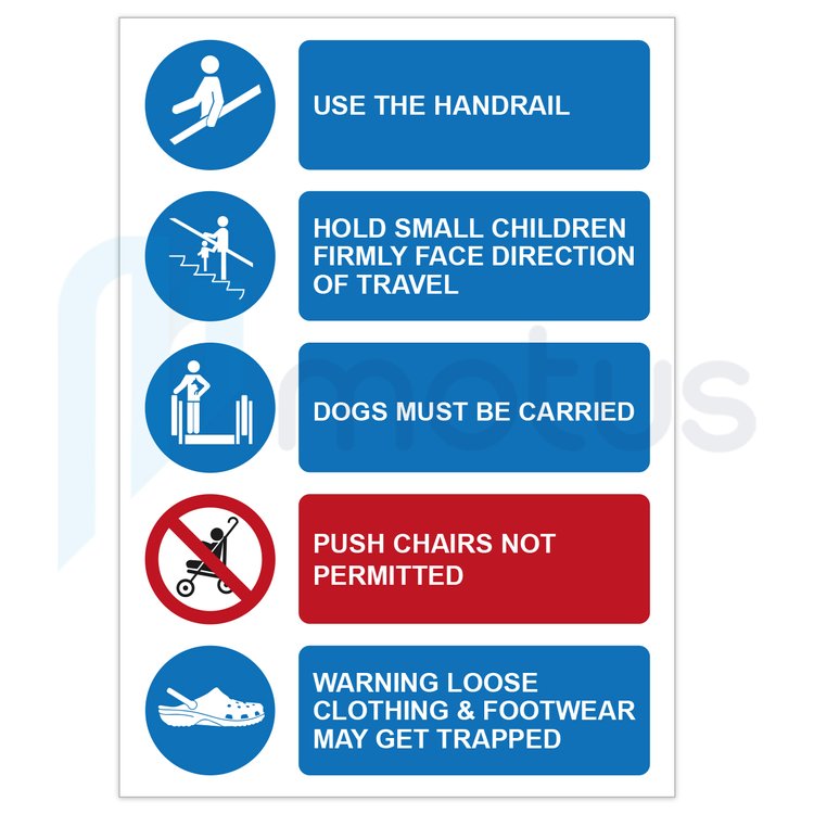 Safety A3 5 Message Decal