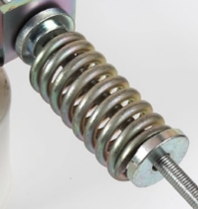 Schindler handrail tensioner spring