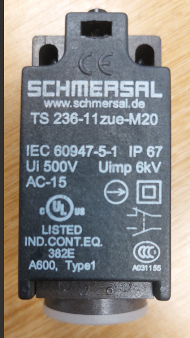 schmersal safety switch TS236-11ZUE-M20