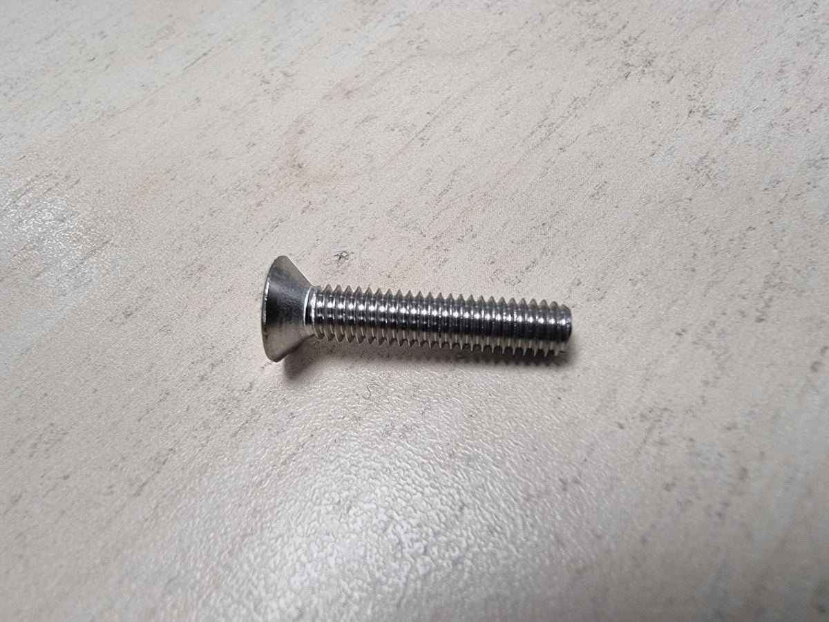 M4 x 20 Countersunk Pozi stainless steel machine screw