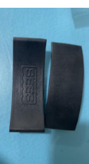Elevator rubber door wedge