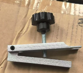 Elevator door wedge